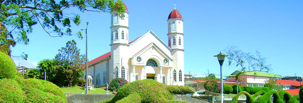 church blue skies zarcero church