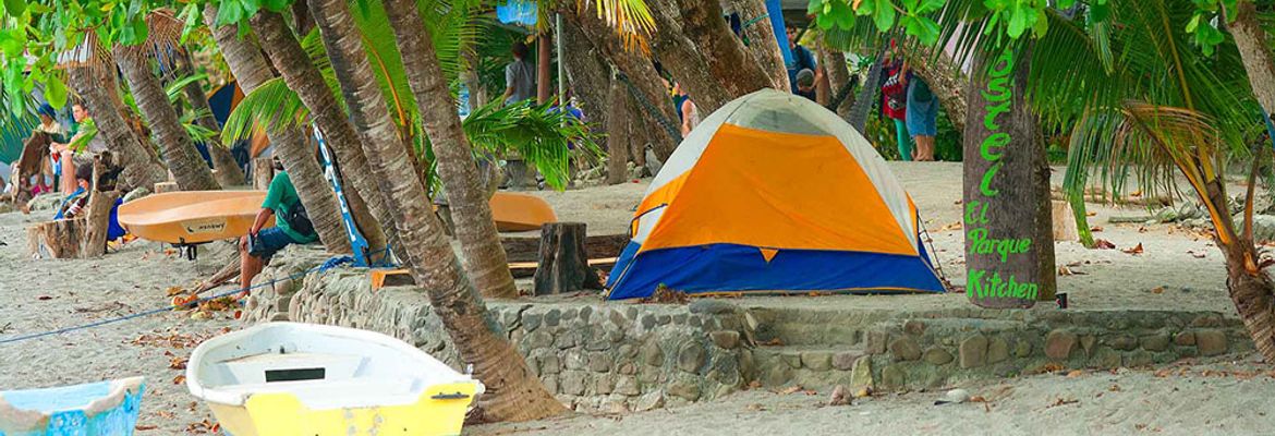 tent camping beach montezuma