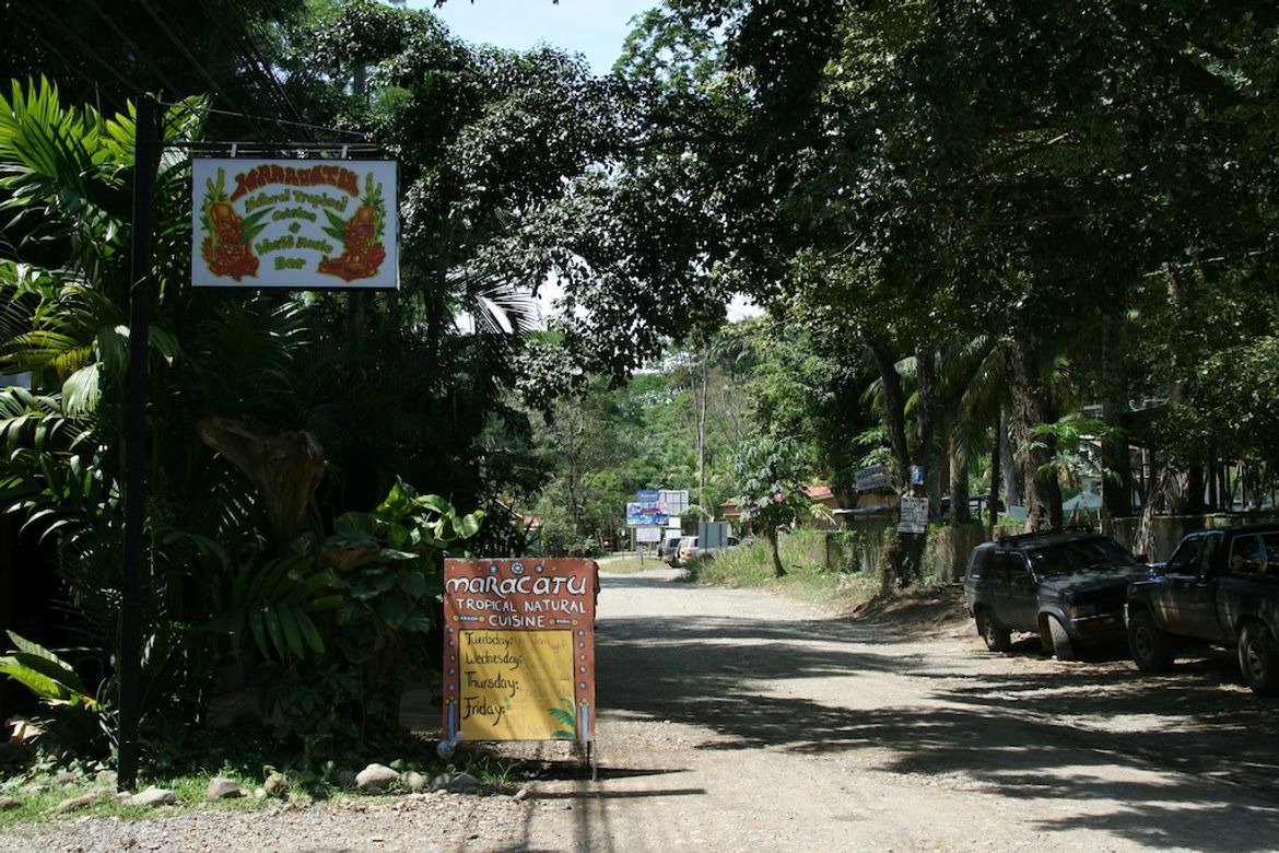 Main Street through Dominical
