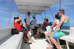 on the catamaran 9