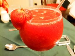 strawberry daquiri at mastico restaurant 13