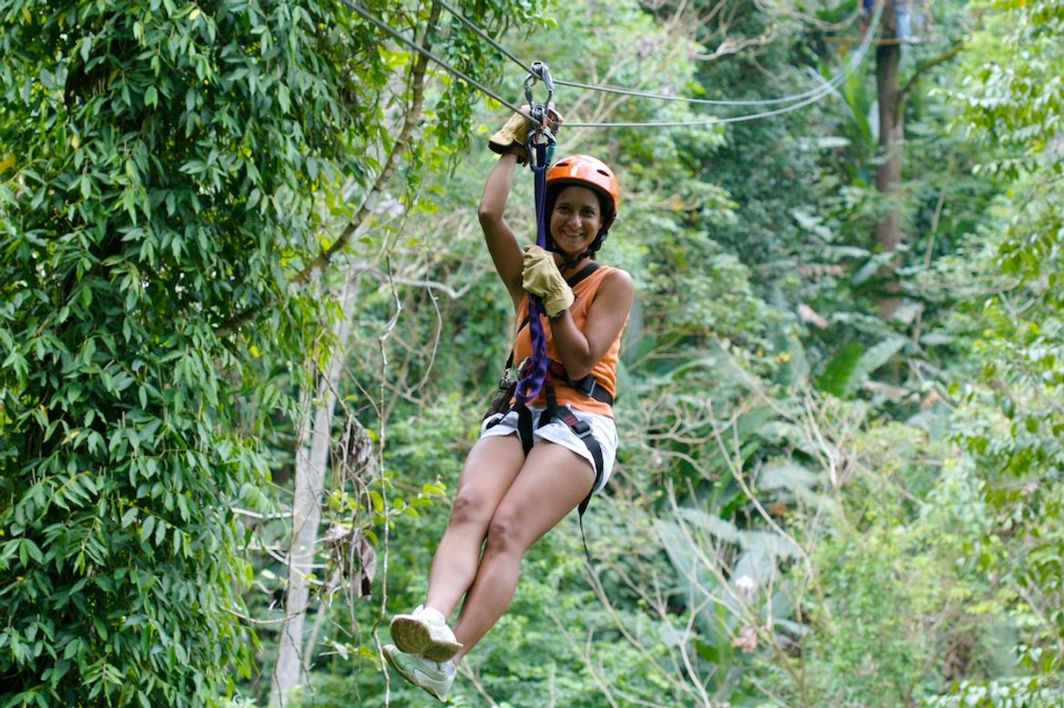 High-flying Fun on the Cedar Valley Canopy Tour