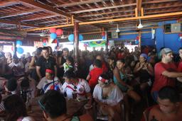chicos bar in a crowded day