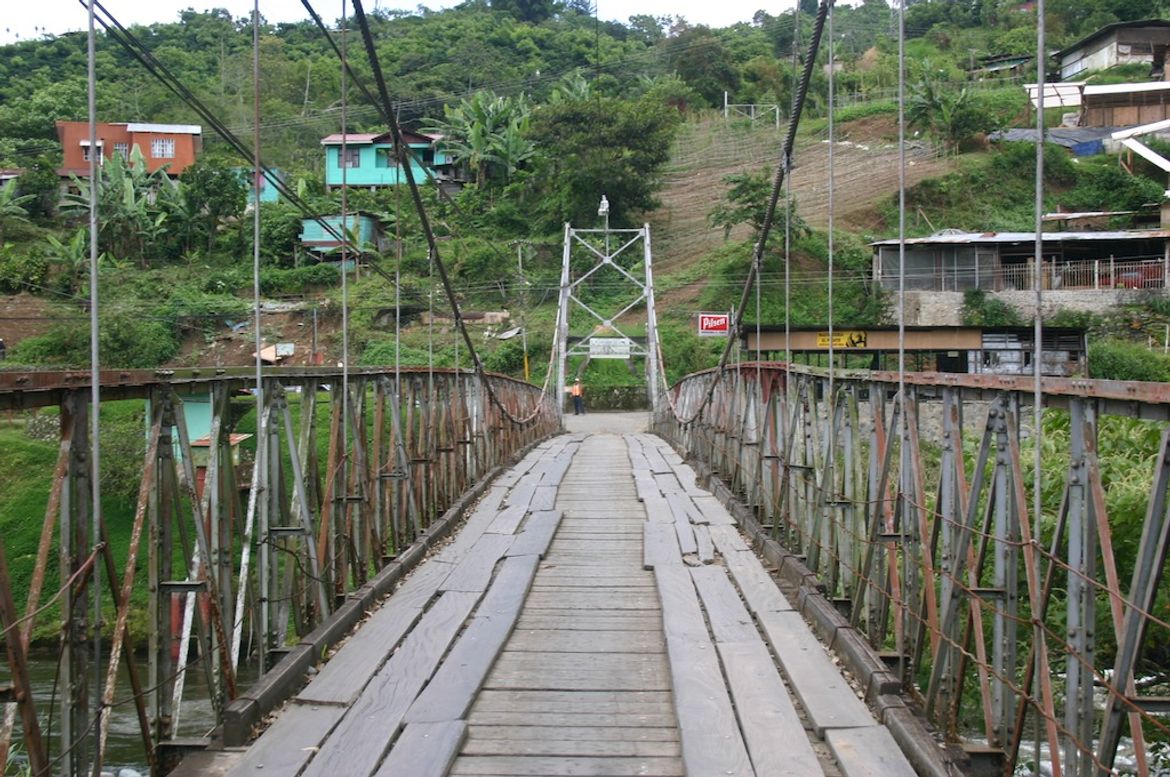 Palomo Bridge in the Orosi Valley