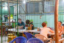 customers at soda marbella puerto jimenez