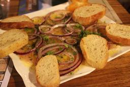 sobre las olas swordfish carpaccio 4