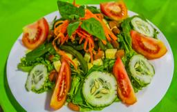 house salad at agua dulce resort
