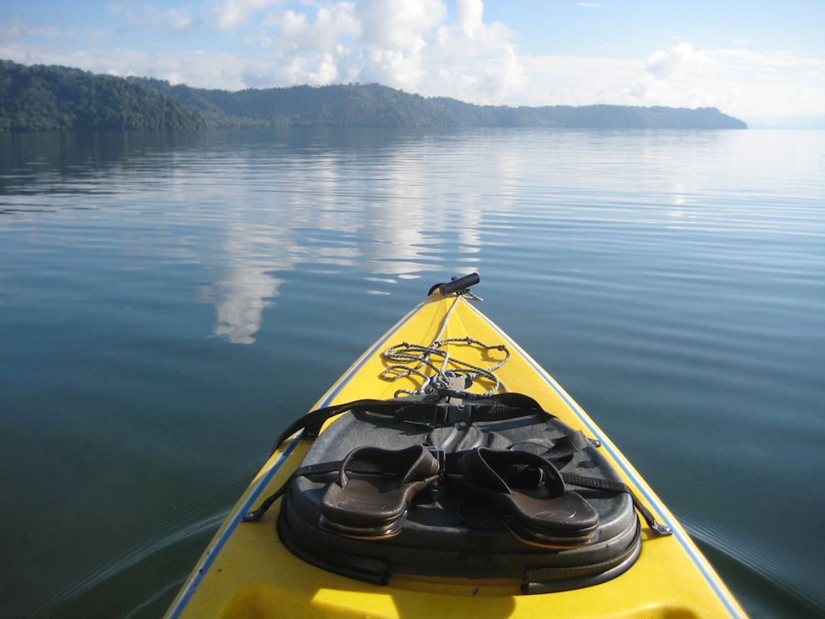 View from Kayak on the Golfo Dulce