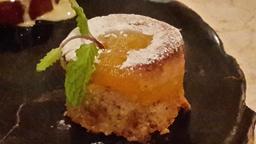 park cafe almond peach cake