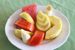 local fruit hotel puerto carrillo