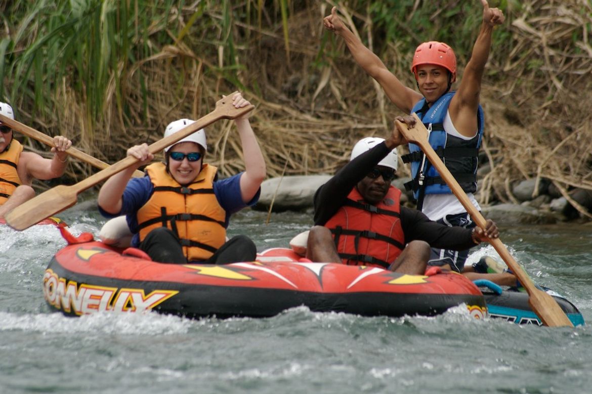 Whitewater Tubing on the Estrella River