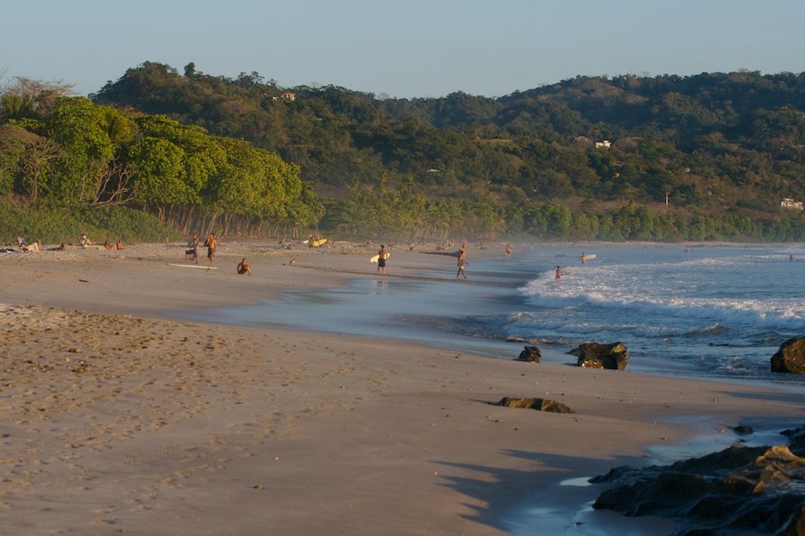Broad Shoreline at El Carmen Beach