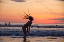 hair and water envision festival costa rica