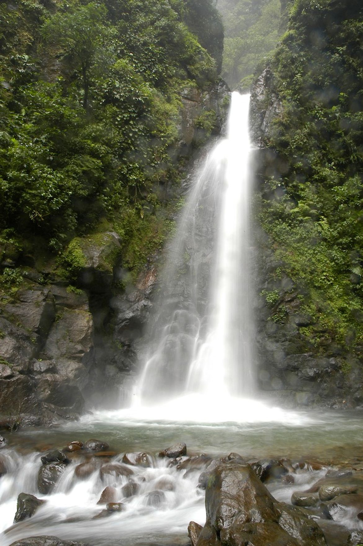 San Luis Waterfall near Monteverde