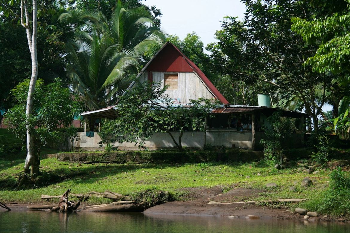 Typical Home Riverfront in Puerto Viejo de Sarapiqui