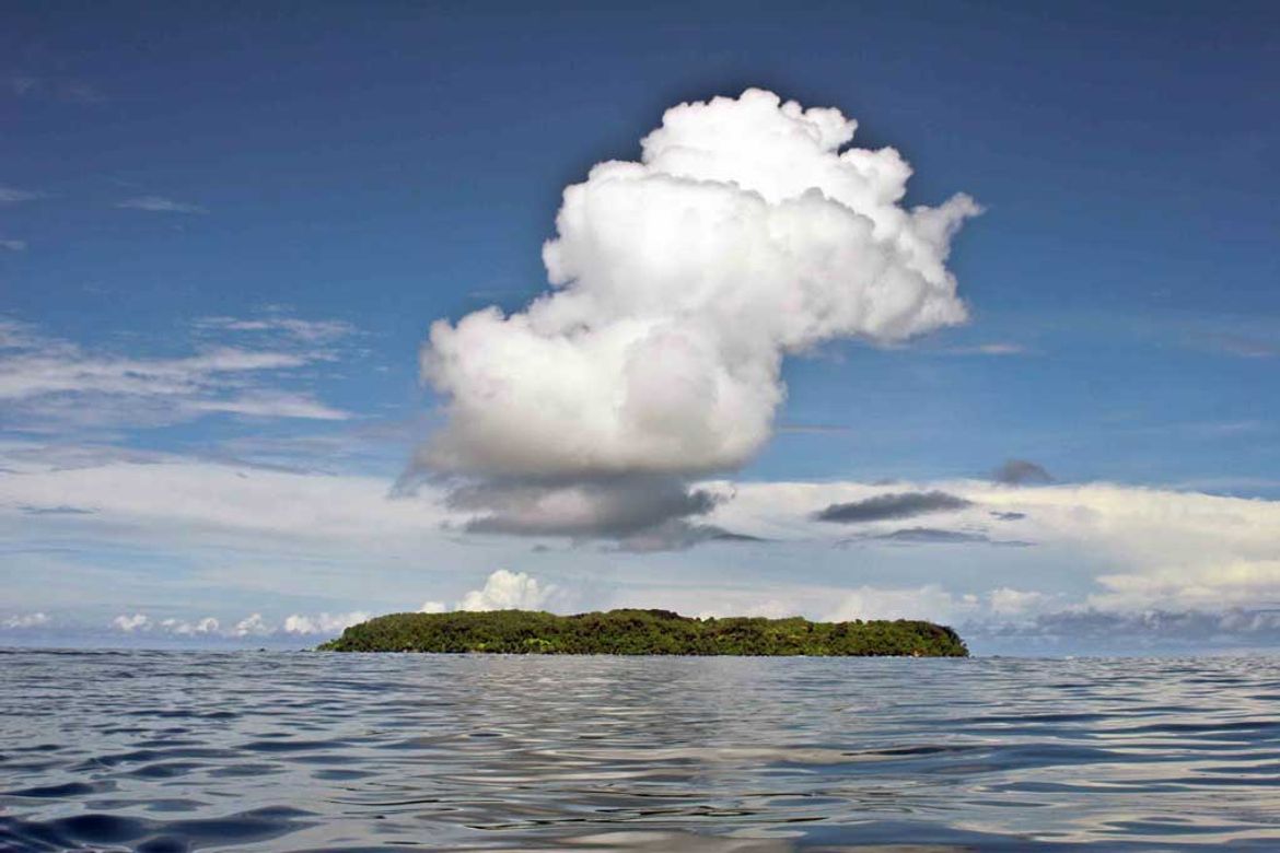 Blue Skies over Cano Island