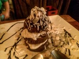 chocolate salami at casa del mar restaurant