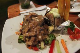 marlin tenderloin mushroom sauce 5