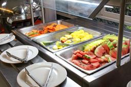 breakfast fruit buffet diplay mastico restaurant 10