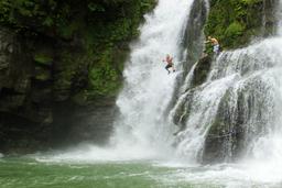nauyaca waterfalls cliff jump 7