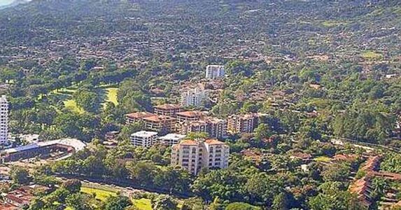 escazu aerial view