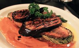 kapi kapi panko crusted snapper grilled eggplant 5