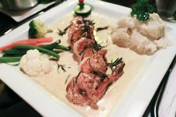 exotica shrimp flambe 2