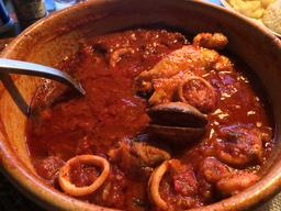 zarzuela de mariscos a la catalana half way montezuma restaurant