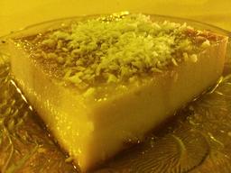 coconut flan dessert10