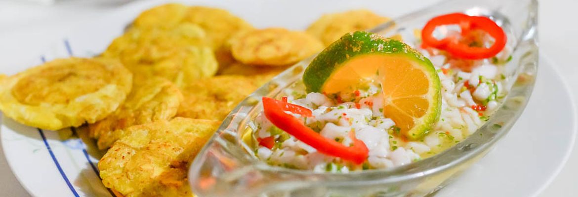 fresh ceviche at soda marbella puerto jimenez