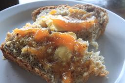 bread and homemade fruit jam6