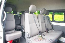 hiace alto mini van seat interior with door open