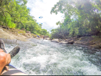 Drifting On The Rapids Tubing Rincon De La Vieja
 - Costa Rica