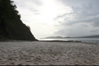 sunset shoreline chora island 
 - Costa Rica