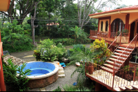 hotel domilocos couryard 
 - Costa Rica