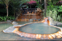 the springs cascading pools at las lagunas 
 - Costa Rica