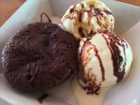 brownie and ice cream gilded iguana
 - Costa Rica