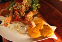        robertos restaurant shrimp cocktail 
  - Costa Rica