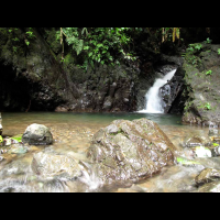 waterfall lomas de barbudal
 - Costa Rica