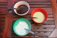 homemade sauces falafel cafe 
 - Costa Rica