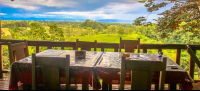 Osa Palmas Restaurant Table Set With View
 - Costa Rica