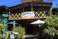        coconut hostel front 
  - Costa Rica