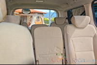        Hyundai H Van Heredia Seat Rows With All Seats Up
  - Costa Rica