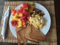americano breakfast plate
 - Costa Rica