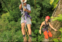        flight of the toucan tree climb combo tour tree climb halfway 
  - Costa Rica
