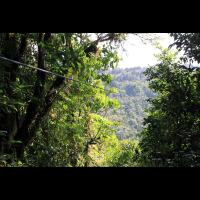        extremos zipline over valley 
  - Costa Rica