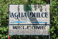 Agua Dulce Resort Sign
 - Costa Rica
