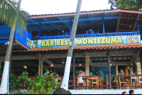        Exterior Sign Montezuma Restaurant
  - Costa Rica