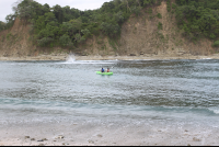       distant double kayak chora island 
  - Costa Rica