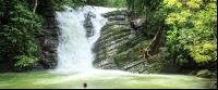 posa azul waterfall overall 
 - Costa Rica